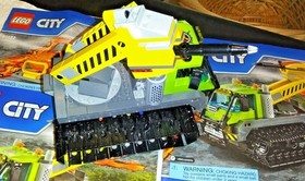 LEGO CITY: Volcano Crawler (60122) #43 Shovel, excitement toys kids @ Christmas