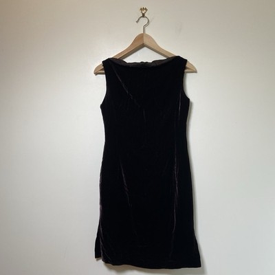 Emanuel Ungaro Vintage Silk Velvet Mini Dress