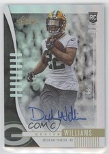 2019 Panini Absolute Rookie Spectrum Signatures 55/100 Dexter Williams Auto fl4