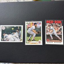 1986 TOPPS #510 WADE BOGGS BOSTON RED SOX HOF (3 cards) 