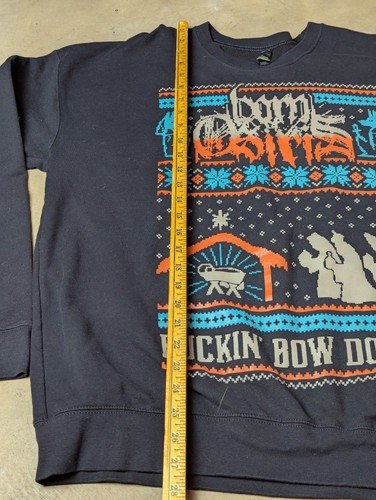 Sudadera grande de Navidad con lazo Born Of Osiris - Imagen 4 de 5