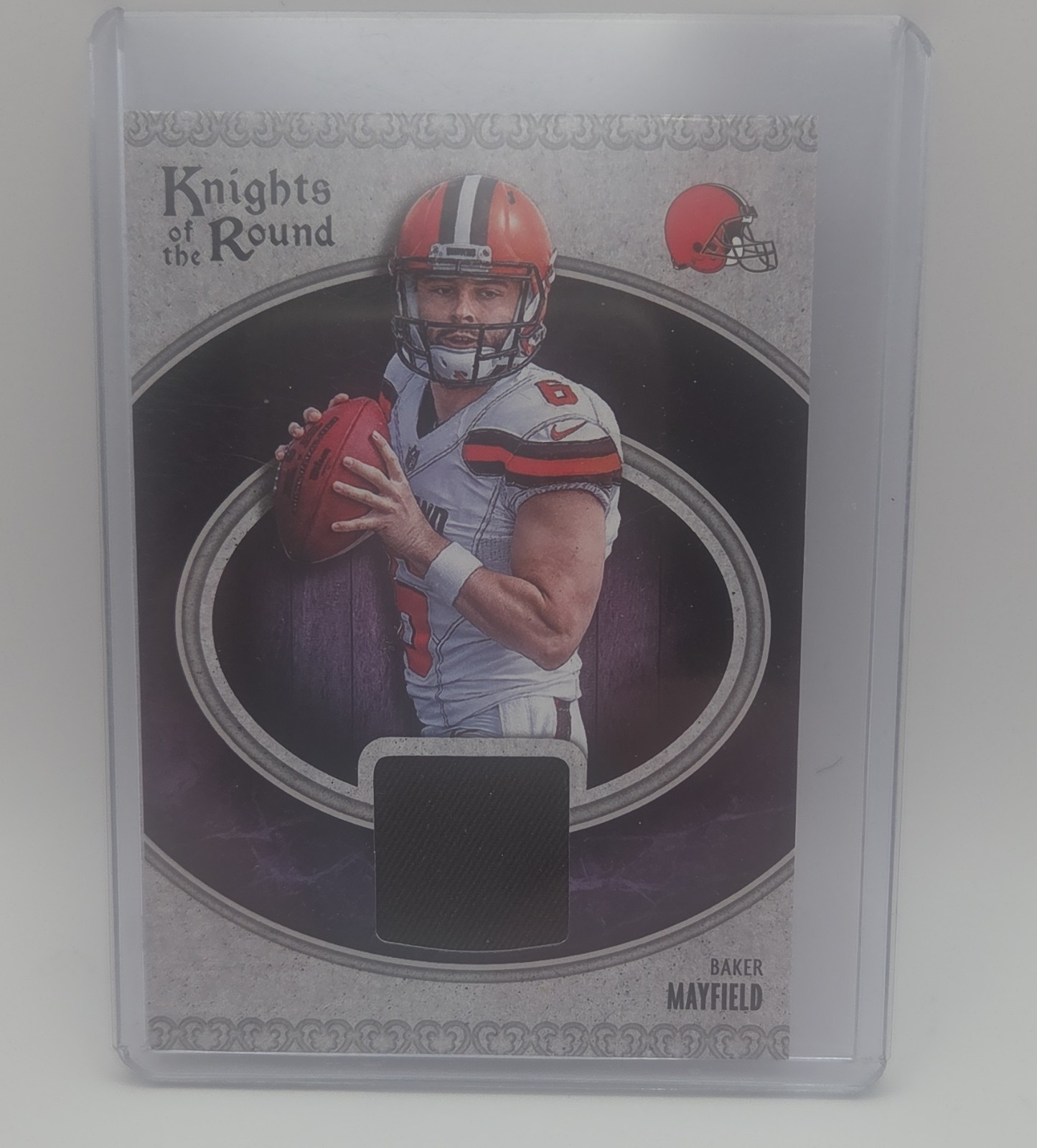 Baker Mayfield Panini Knights of the Round Rookie Memorabilia #KRBM Base