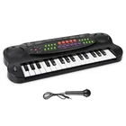 Mini 32 Keys Portable Keyboard Piano for Kids Aged 3+ Black Color