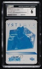 2022 Marvel Allure Printing Plate Cyan Achievement 1/1 Chadwick Boseman as i1f