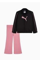 PUMA Big Girls Track Jacket and Flare Leggings Medium 8-10