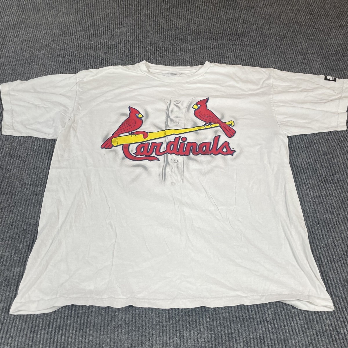 VTG St Louis Cardinals Shirt Mens XL MLB Baseball McGwire 25