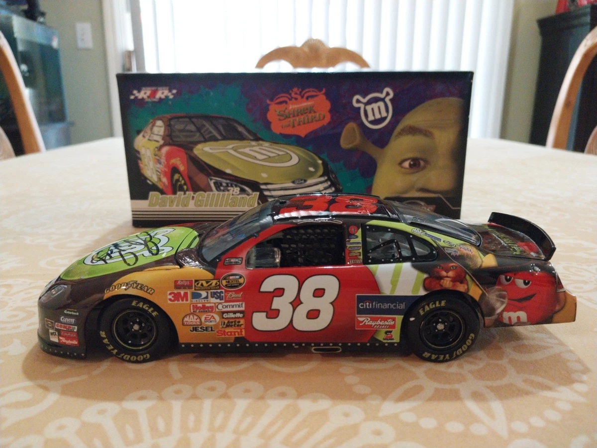 David Gilliland Shrek Diecast Racing Cars for sale | eBay