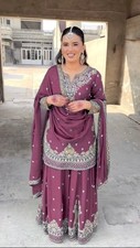 Pakistani Salwar Kameez Ready To Wear Dress 3 Piece Suit Wedding Party Bollywood