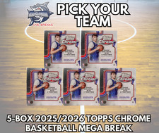 LOS ANGELES LAKERS 2025/26 Topps Chrome Basketball 5-Box Mega Break #24