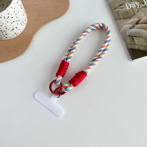 Keychain Phone Lanyard Candy Colors Hanging Rope Phone Accessories - Photo 8 sur 22