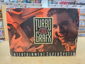 TurboGrafx-16 Console Complete in Box w/ Poster, Papers & Game &ndash; Tested