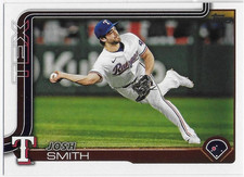 2025 Topps #668 Josh Smith - Texas Rangers