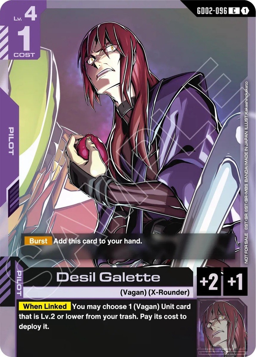 Gundam Card Game Store Tournament Participation Pack 04 9x English