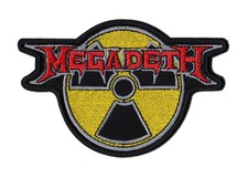 Megadeth Sew-on Patch  Radiation American Thrash Heavy Speed Metal Band Logo