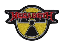 Megadeth Sew-on Patch | Radiation American Thrash Heavy Speed Metal Band Logo