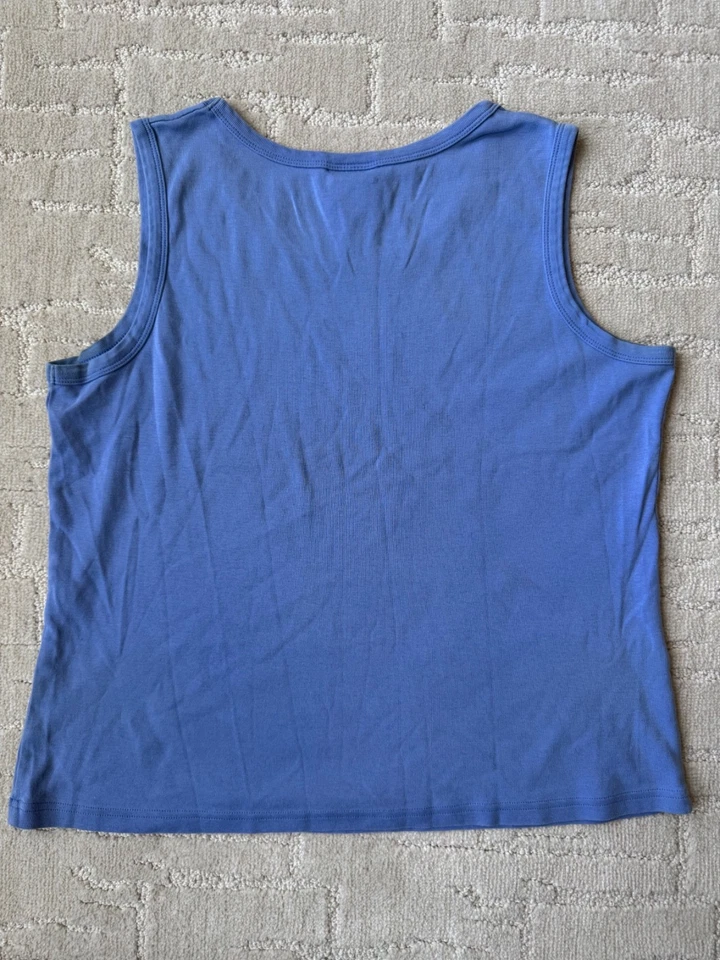 Винтажный 80-х чемпион Майка фиолетовый с надписью логотип размер женщин XL - Изображение 2 из 4