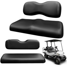 4PCS Golf Cart Seat Covers Kit Front  Rear for Yamaha Drive Golf Cart 74