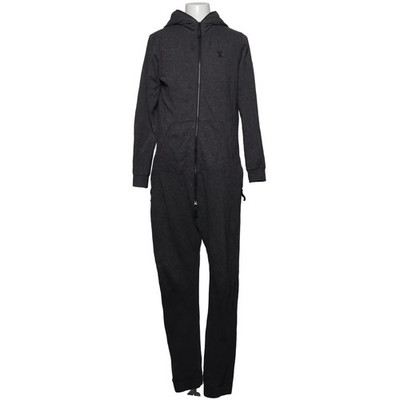 OnePiece, Freizeit Overall, Größe: M, Grau, Baumwolle/Elasthan, Einfarbig #8Oe