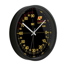 Hama Orologio Da Parete Radiocontrollato PG-300 – 30 Cm – Nero – Vetro E Plastica – Impostazione Automatica DCF - 3