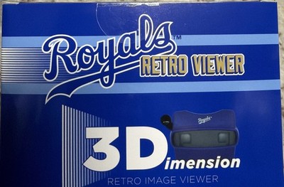 Kansas City Royals 3D 90's Retro Viewer New And Unopened 7-29-2025