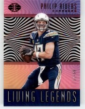 2018 Panini Illusions Living Legends Red Philip Rivers #PR /99 LAC