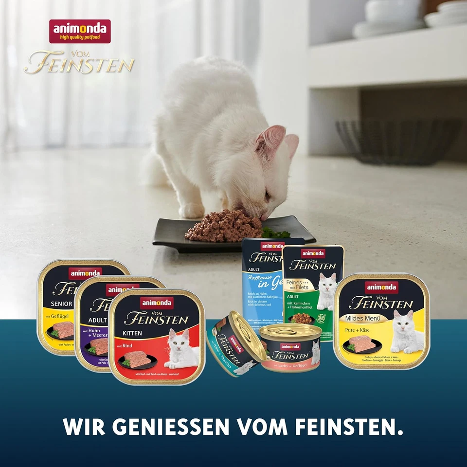Animonda Vom Feinsten Katzenfutter Nass Senior Vielfalt Getreidefrei - Bild 4 von 4