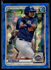 2020 Bowman Chrome Sapphire Prospects Wilfred Astudillo New York Mets #BCP-37