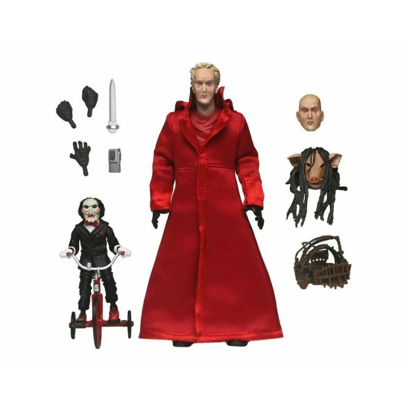 NECA Saw Ultimate Action Figure  Jigsaw Killer (Red Robe)