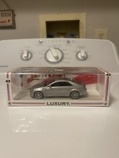 Luxury Collectibles 1:43 Scale For CADILLAC CTS COUPE 2011 Silver Car Model