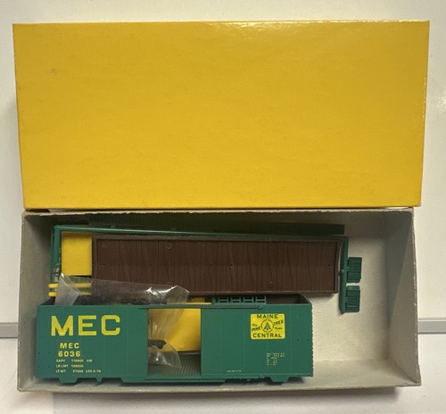 Kit de coche de caja Accurate Finishing Inc escala HO Maine Central 40' #6036 | Zustand: New