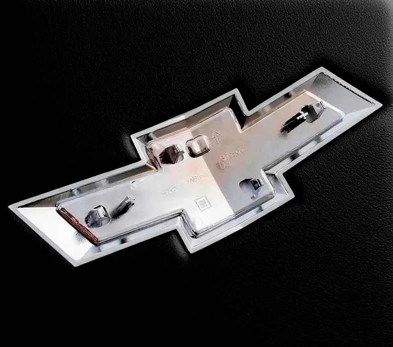 NUEVO parachoques delantero rejilla pajarita emblema cromo negro 2014-2020 Impala PT 23295091 Foto 4 de 4