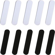 20 Pcs Hat Size Reducer,Soft Latex Sizing 5.9 x 0.8 x 0.2, Black White 