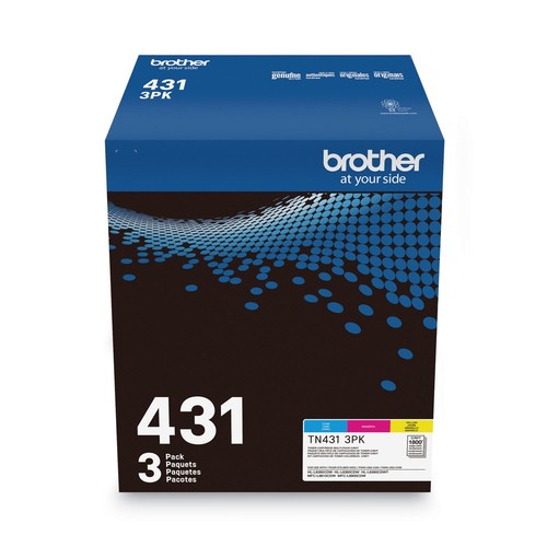 Brother TN4313PK 1,800 Page-Yield Toner - Cyan/Magenta/Yellow (3/Pack) New - Picture 4 of 5