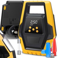 Elektrische Luftpumpe 12V ReifenfüLler Luftkompressor Auto LCD LED 120W Retoo