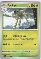 2023 Spidops Uncommon SV02: Paldea Evolved 018/193 NM Normal LP-NM