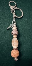 Handcrafted Beaded Purse/Bag Charm / Keychain