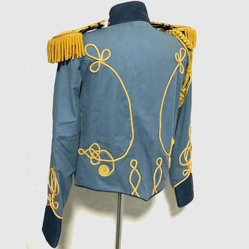Men's General Ceremonial Gold Braiding Hussar Jacket, Only Jacket For Sale image 4