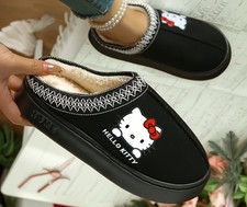 Saniro Hello kitty inspired slippers house shoes size 4.5-5 new