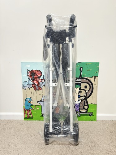 Stander Wonder Lightweight Folding Rollator 4250-SR Vivid White MSRP $199 - Picture 2 of 9