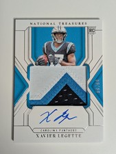 Xavier Legette 2024 Panini National Treasures Rookie Patch Auto /99 RC True RPA