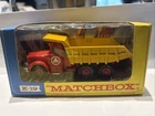 Matchbox Lesney King-Size K-19 Scammell Tipper Dump Truck- black tires, boxed