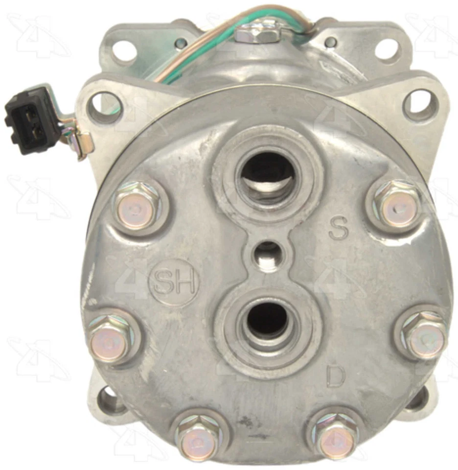 Компрессор кондиционера для 1993-1995 Volkswagen EuroVan 2,5 л 5 цилиндров 1994 58595 - Изображение 2 из 4