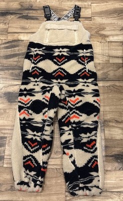 Free People Movement Hit The Slopes Salopette Fleece Overalls