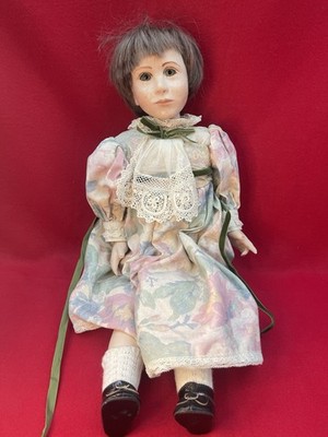 Porzellanpuppe signiert Chris Weihnachten Limited Edition 3/20 Edith April 1994