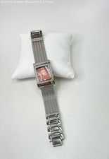 Kenneth Cole Rhinestone Stainless Steel Watch 54.2g