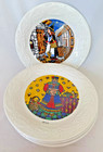 6 Vtg Collector Plates World Holidays  Domestications 1998; Different Countries — photo 1