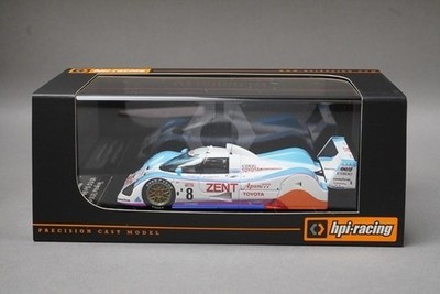 HPI 8566 Toyota TS010 Le Mans 1992 Lammers Wallace 1/43 Modellauto Weiß