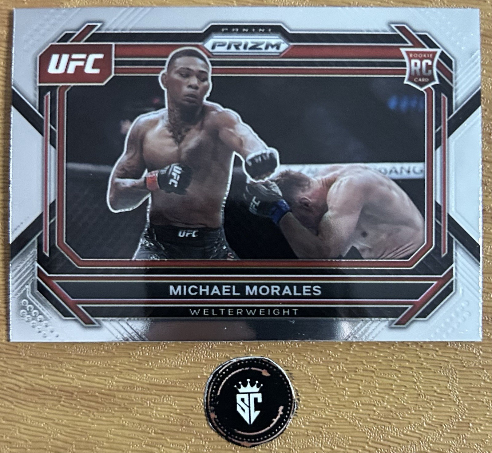 Michael Morales 2023 Panini Prizm UFC Base Set Rookie #97