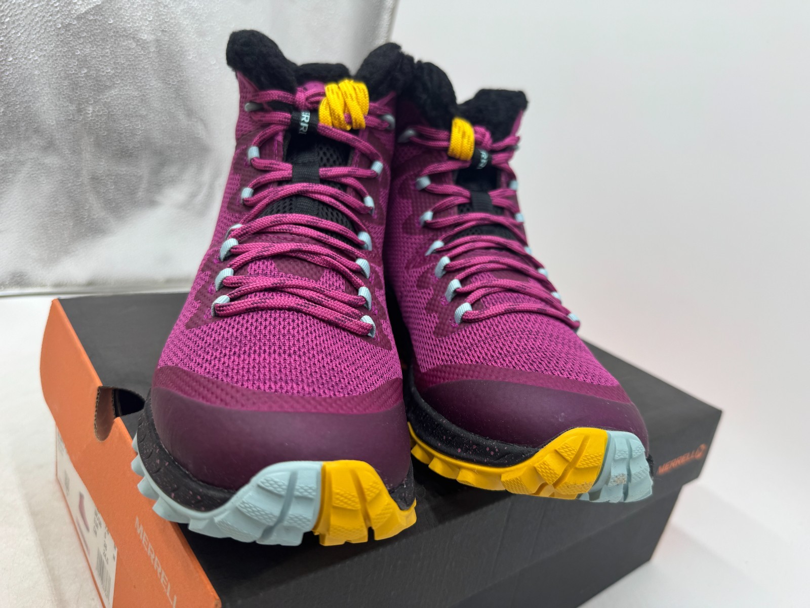 Merrell Bravada Knit Bluff scarpe da trekking donna rosa stringate outdoor 9