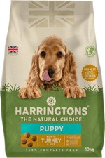 Complete Puppy Dry Dog Food Turkey & Rice 10 kg - Made with All Natural Ingredi 2.56 per kilo